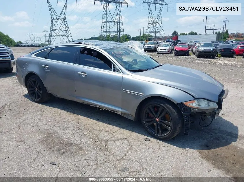 SAJWA2GB7CLV23451 2012 Jaguar Xj Xjl Portfolio