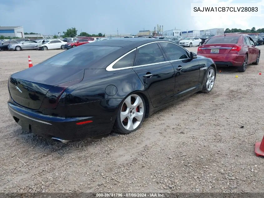 2012 Jaguar Xj VIN: SAJWA1CB7CLV28083 Lot: 39781796