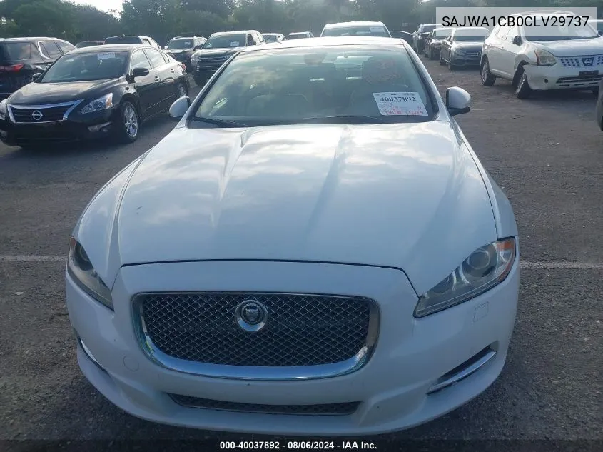 2012 Jaguar Xj VIN: SAJWA1CB0CLV29737 Lot: 40037892