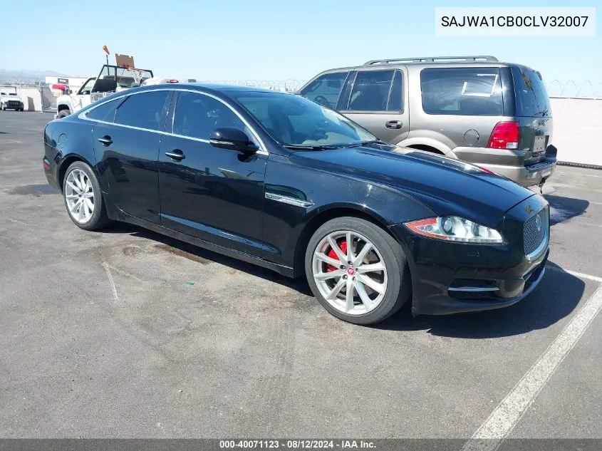 2012 Jaguar Xj VIN: SAJWA1CB0CLV32007 Lot: 40071123