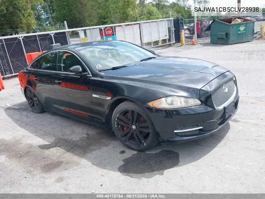 2012 Jaguar Xj VIN: SAJWA1CB5CLV28938 Lot: 40175764