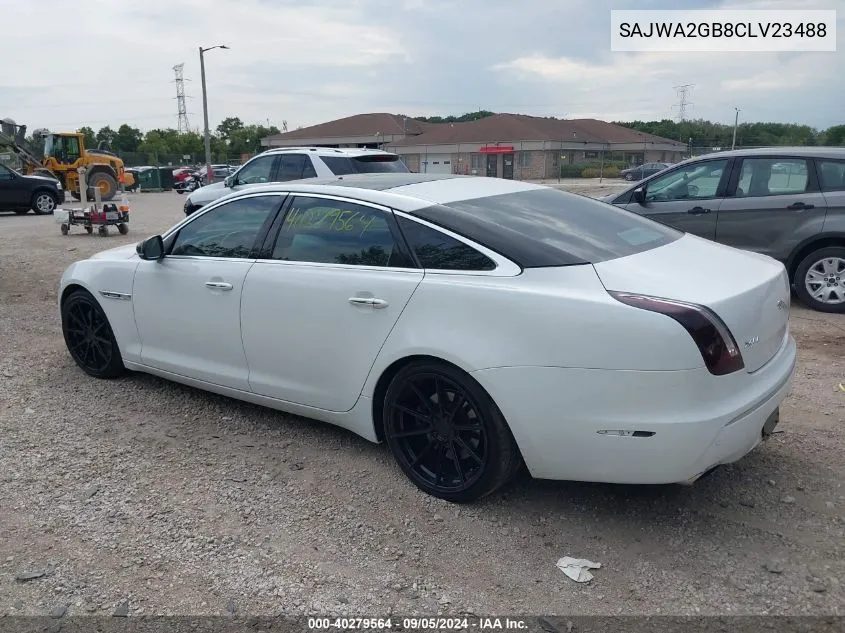 SAJWA2GB8CLV23488 2012 Jaguar Xj Xjl Portfolio