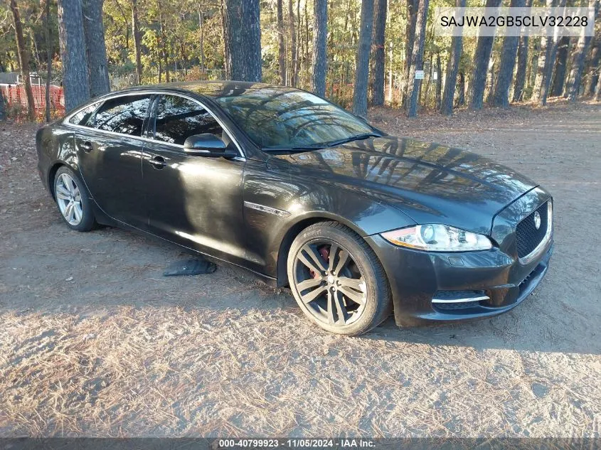 2012 Jaguar Xj Xjl Portfolio VIN: SAJWA2GB5CLV32228 Lot: 40799923