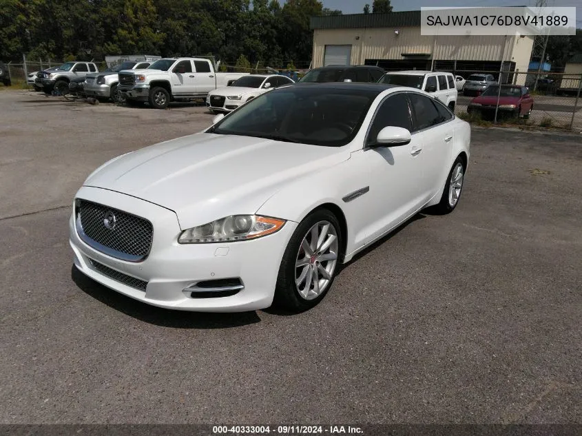 2013 Jaguar Xj VIN: SAJWA1C76D8V41889 Lot: 40333004