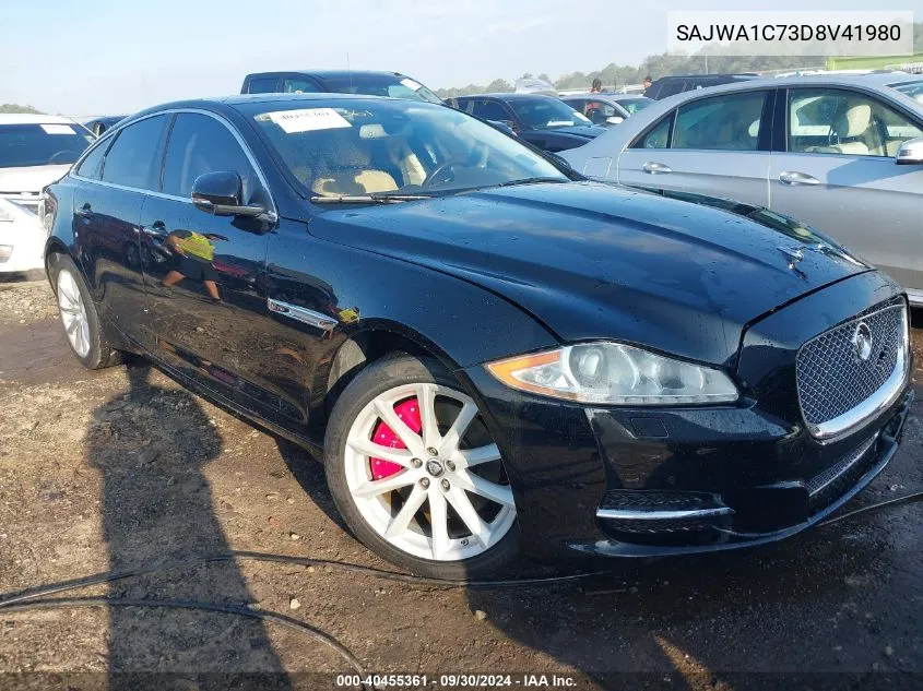 2013 Jaguar Xj VIN: SAJWA1C73D8V41980 Lot: 40455361