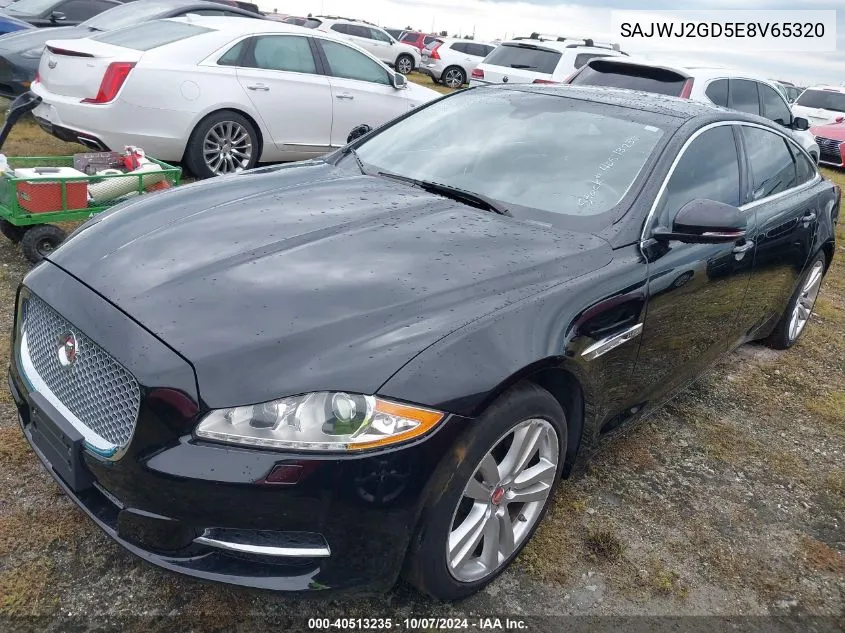 2014 Jaguar Xjl Portfolio VIN: SAJWJ2GD5E8V65320 Lot: 40513235