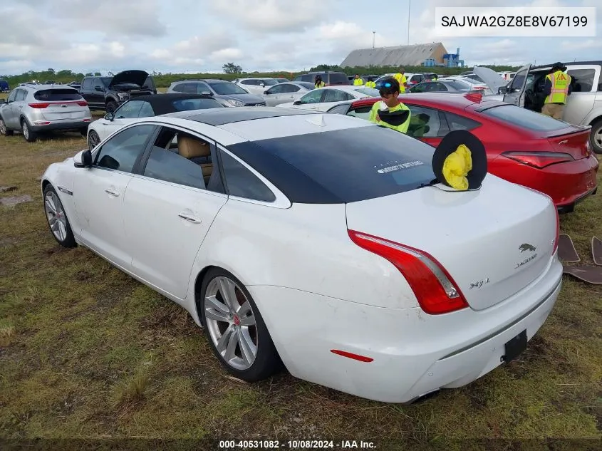 SAJWA2GZ8E8V67199 2014 Jaguar Xjl Portfolio