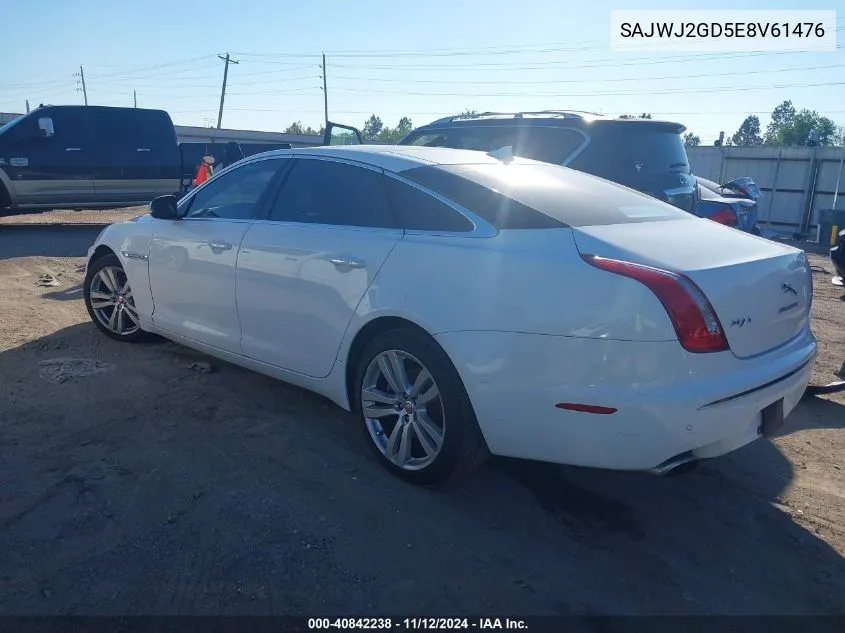 2014 Jaguar Xj Xjl Portfolio VIN: SAJWJ2GD5E8V61476 Lot: 40842238