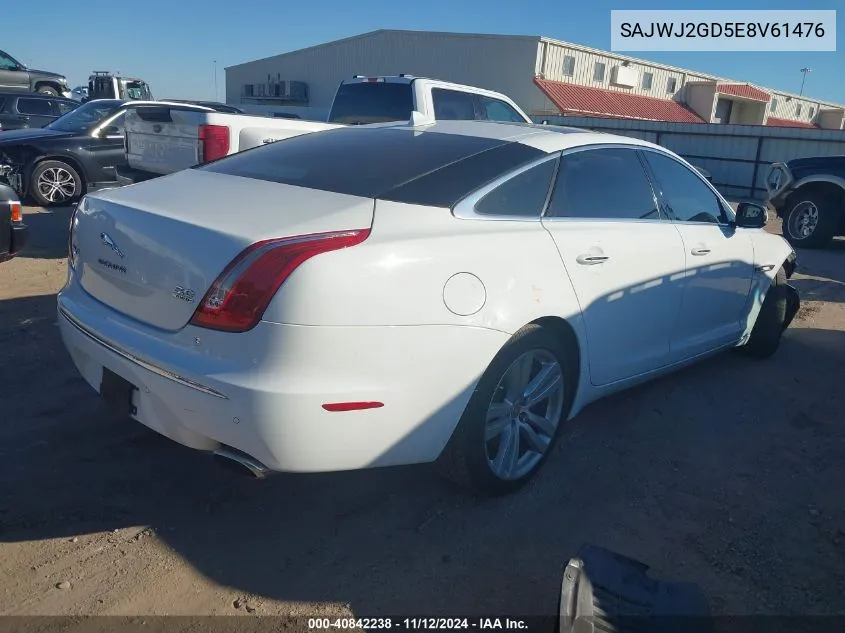 2014 Jaguar Xj Xjl Portfolio VIN: SAJWJ2GD5E8V61476 Lot: 40842238