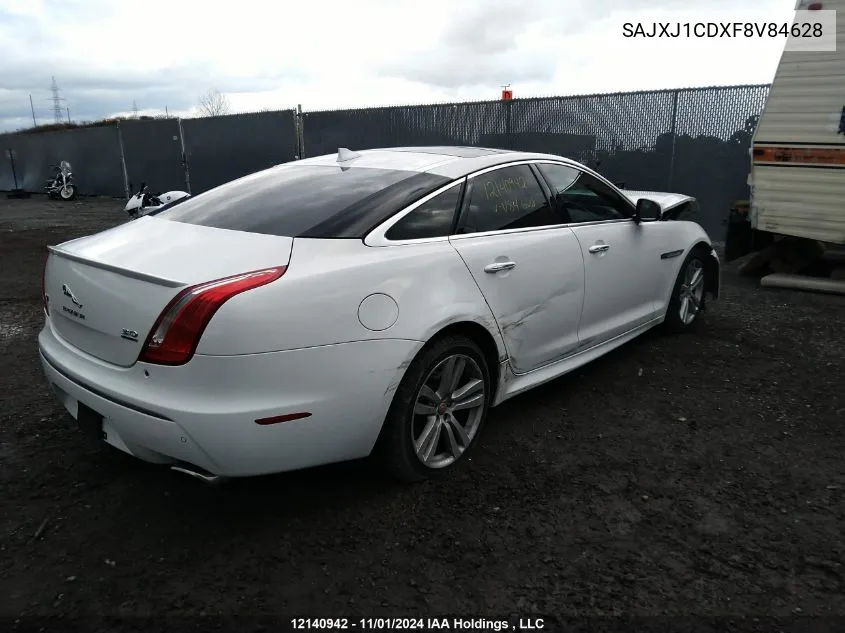 2015 Jaguar Xj VIN: SAJXJ1CDXF8V84628 Lot: 12140942