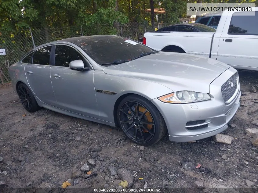 2015 Jaguar Xj VIN: SAJWA1CZ1F8V90843 Lot: 40228256