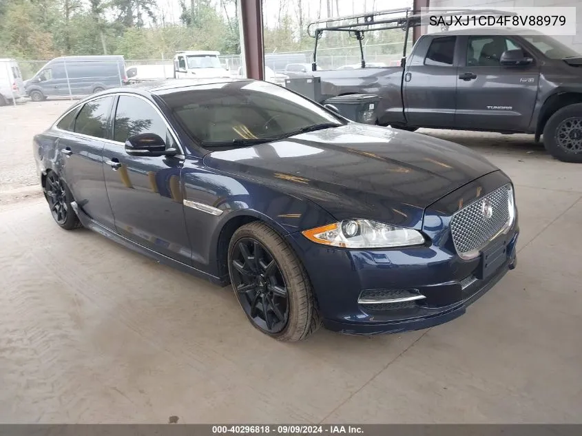 2015 Jaguar Xj VIN: SAJXJ1CD4F8V88979 Lot: 40296818