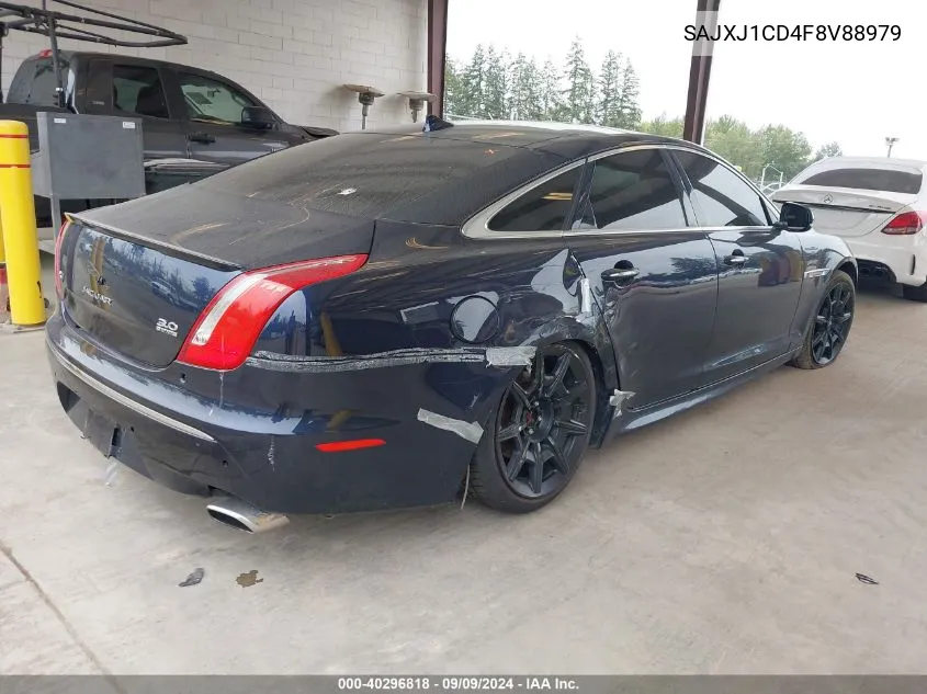 2015 Jaguar Xj VIN: SAJXJ1CD4F8V88979 Lot: 40296818