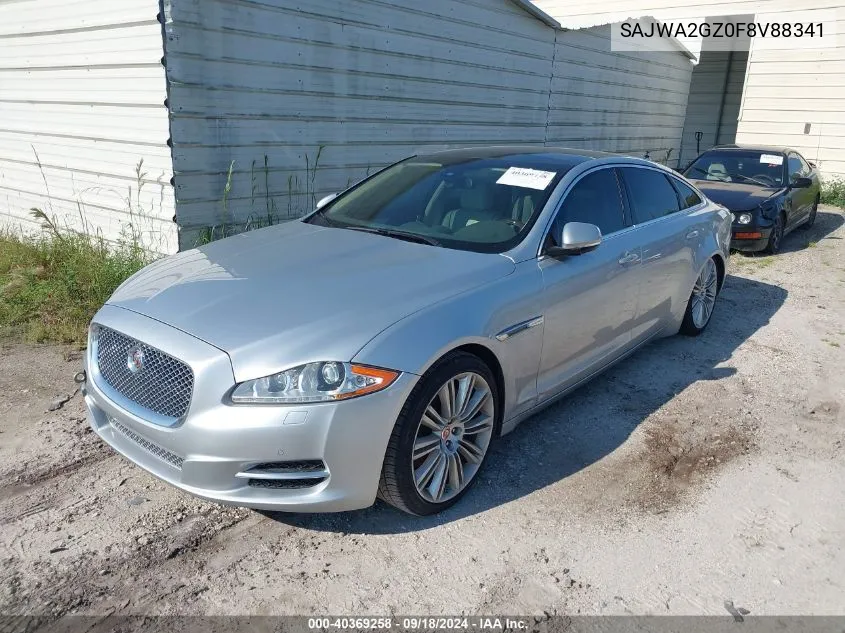 2015 Jaguar Xjl Portfolio VIN: SAJWA2GZ0F8V88341 Lot: 40369258