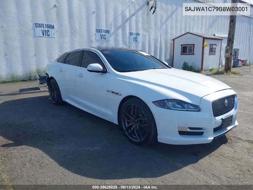 2016 Jaguar Xj R-Sport VIN: SAJWA1C79G8W03001 Lot: 39629028