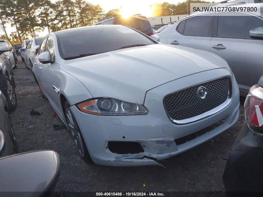 2016 Jaguar Xj R-Sport VIN: SAJWA1C77G8V97800 Lot: 40615486