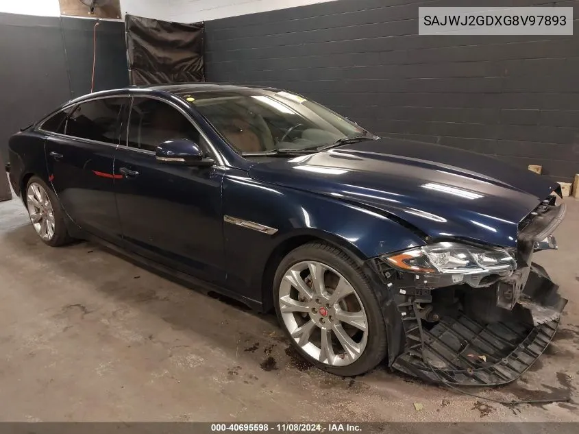 SAJWJ2GDXG8V97893 2016 Jaguar Xj Xjl Portfolio