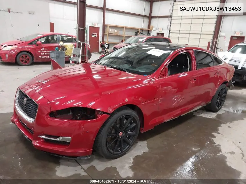 2018 Jaguar Xj R-Sport VIN: SAJWJ1CDXJ8W13453 Lot: 40462671