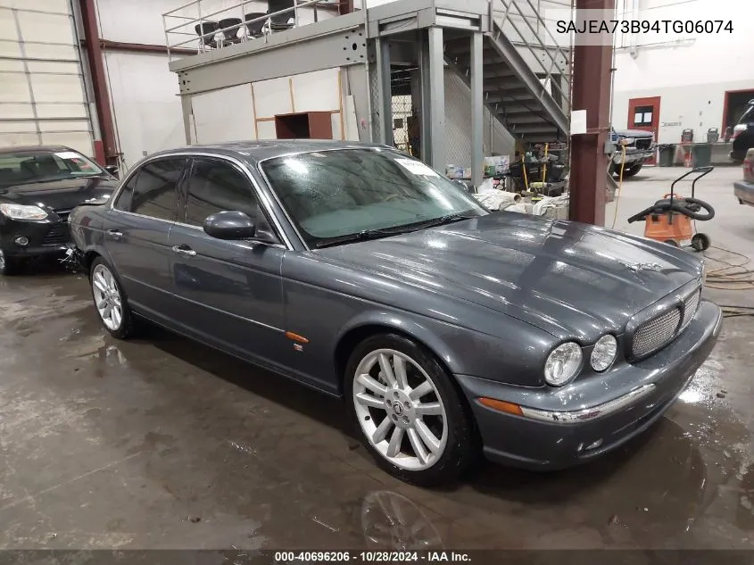 2004 Jaguar Xjr S VIN: SAJEA73B94TG06074 Lot: 40696206