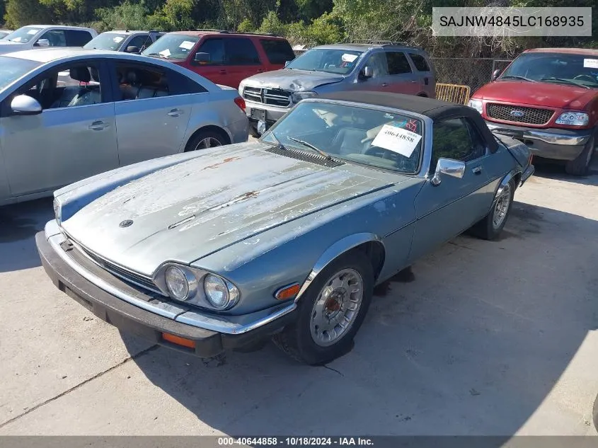 1990 Jaguar Xjs VIN: SAJNW4845LC168935 Lot: 40644858