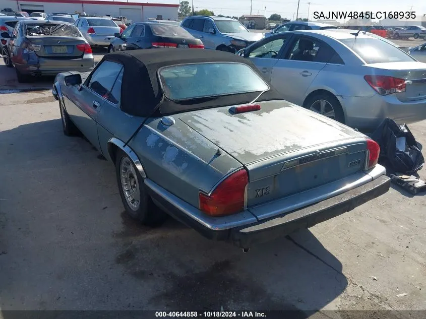 1990 Jaguar Xjs VIN: SAJNW4845LC168935 Lot: 40644858