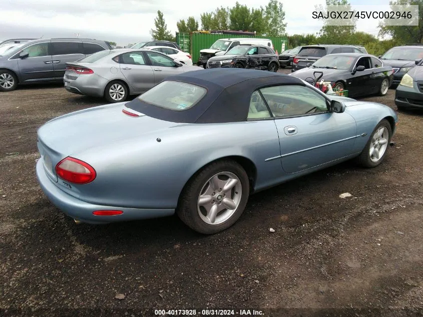 SAJGX2745VC002946 1997 Jaguar Xk8