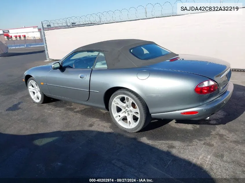 SAJDA42C832A32219 2003 Jaguar Xk8