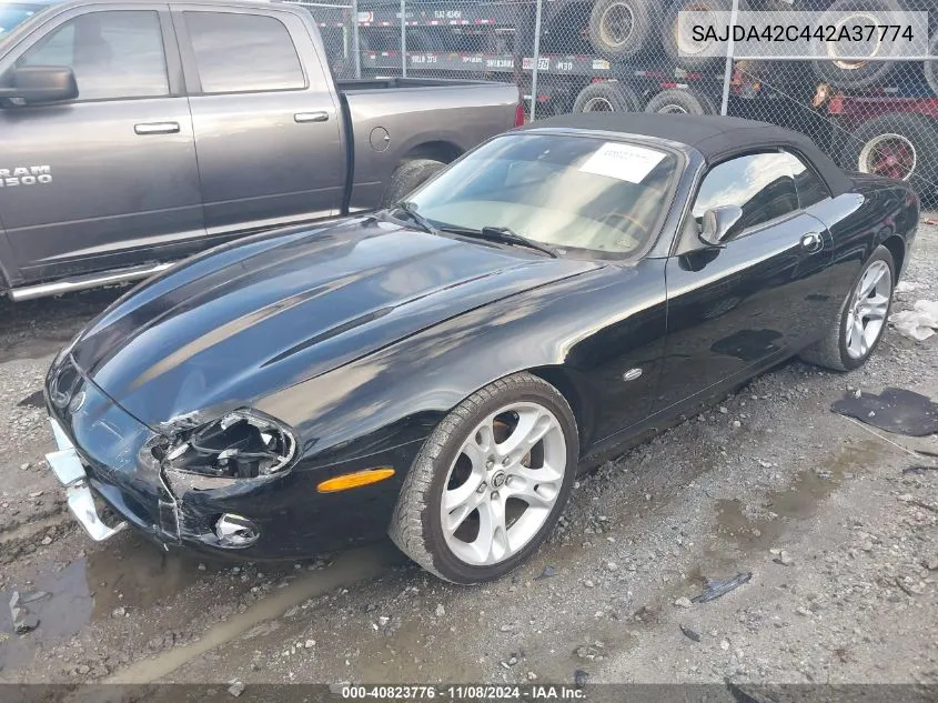 2004 Jaguar Xk8 Base (A6) VIN: SAJDA42C442A37774 Lot: 40823776