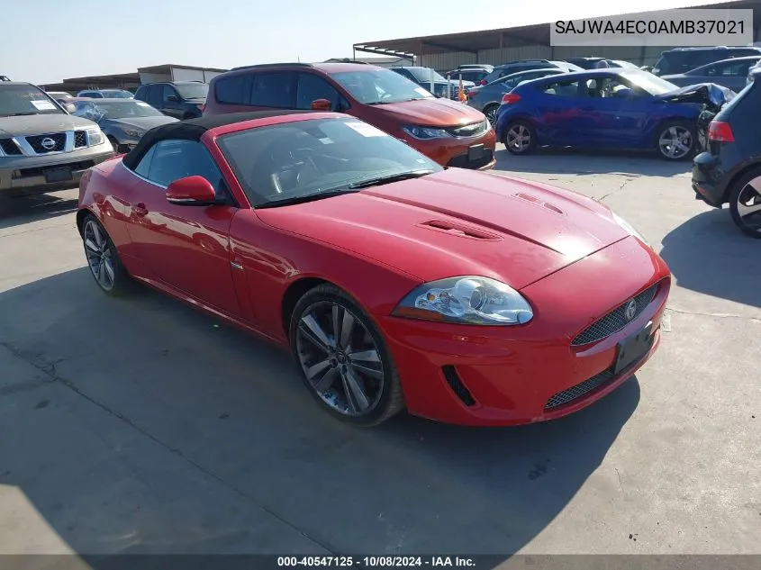 SAJWA4EC0AMB37021 2010 Jaguar Xk Xkr