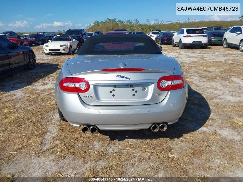 SAJWA4EC7CMB46723 2012 Jaguar Xk Xkr