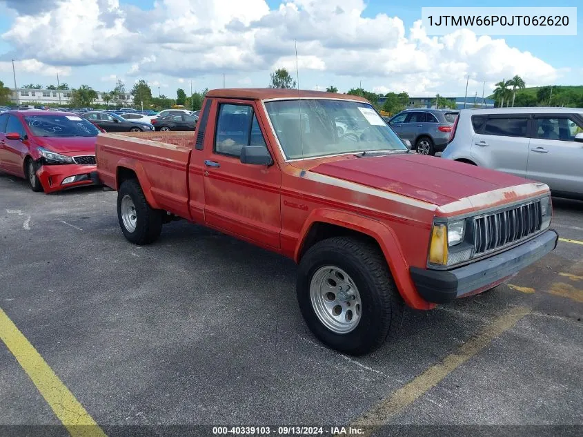 1988 Jeep Comanche Pioneer VIN: 1JTMW66P0JT062620 Lot: 40339103