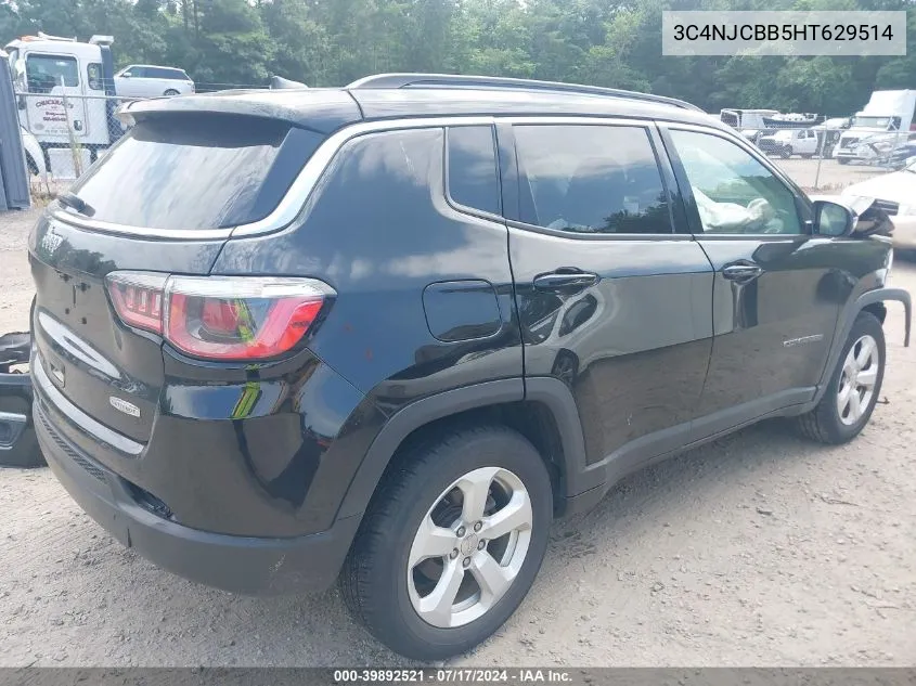 3C4NJCBB5HT629514 2017 Jeep New Compass Latitude Fwd