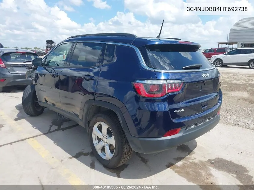 3C4NJDBB4HT692738 2017 Jeep New Compass Latitude 4X4