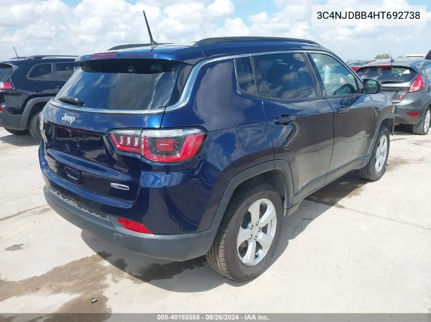 3C4NJDBB4HT692738 2017 Jeep New Compass Latitude 4X4