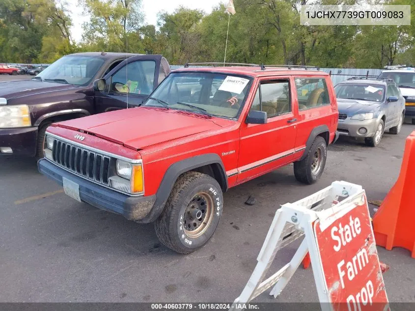 1986 Jeep Cherokee Chief VIN: 1JCHX7739GT009083 Lot: 40603779