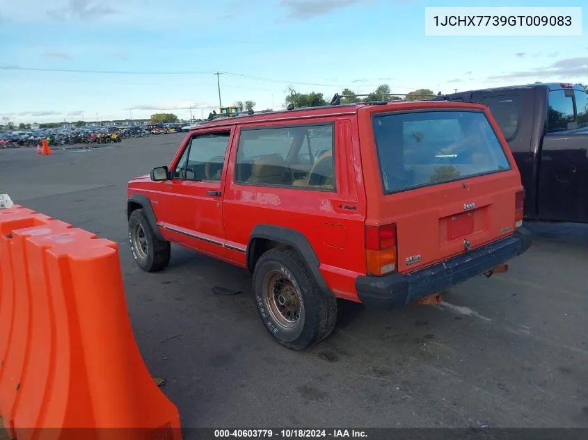 1JCHX7739GT009083 1986 Jeep Cherokee Chief