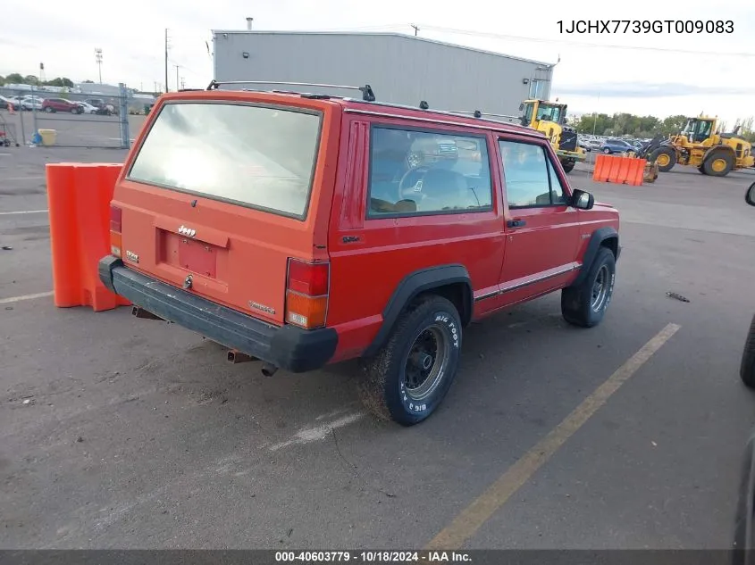 1986 Jeep Cherokee Chief VIN: 1JCHX7739GT009083 Lot: 40603779