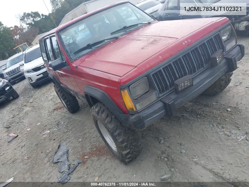 1988 Jeep Cherokee Chief VIN: 1JCML7834JT102321 Lot: 40762375