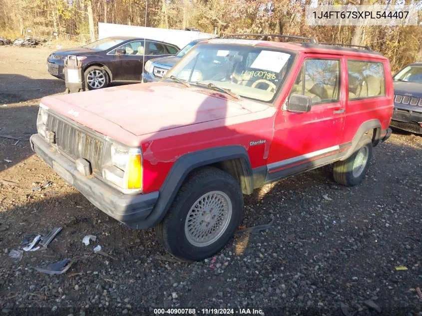 1993 Jeep Cherokee Sport VIN: 1J4FT67SXPL544407 Lot: 40900788