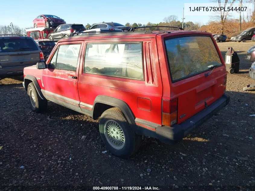 1993 Jeep Cherokee Sport VIN: 1J4FT67SXPL544407 Lot: 40900788