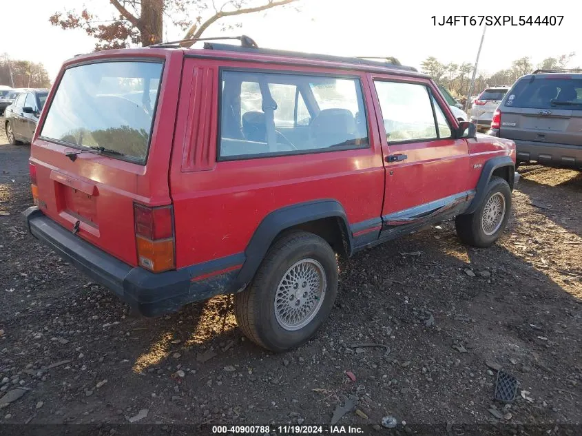 1993 Jeep Cherokee Sport VIN: 1J4FT67SXPL544407 Lot: 40900788