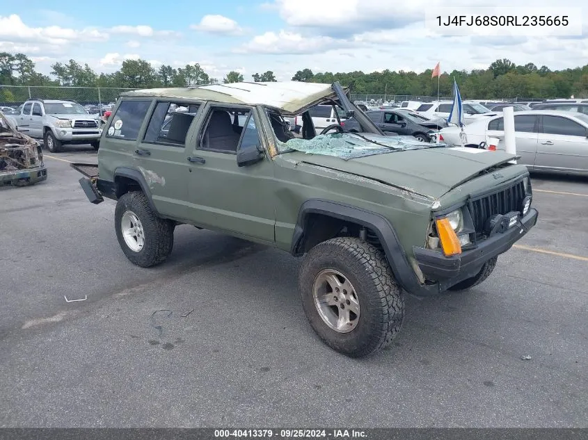 1994 Jeep Cherokee Sport VIN: 1J4FJ68S0RL235665 Lot: 40413379