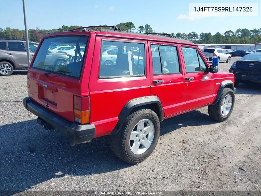 1994 Jeep Cherokee Country VIN: 1J4FT78S9RL147326 Lot: 40418706