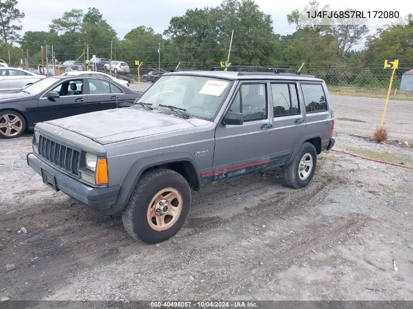 1994 Jeep Cherokee Sport VIN: 1J4FJ68S7RL172080 Lot: 40498057