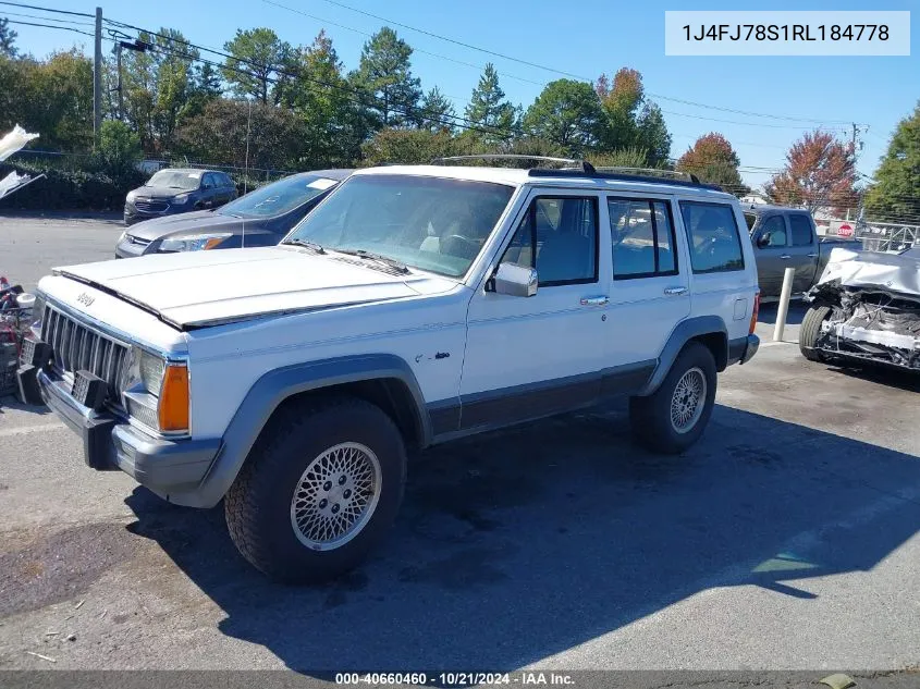 1J4FJ78S1RL184778 1994 Jeep Cherokee Country