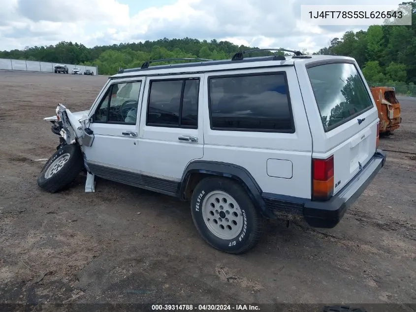 1995 Jeep Cherokee Country VIN: 1J4FT78S5SL626543 Lot: 39314788