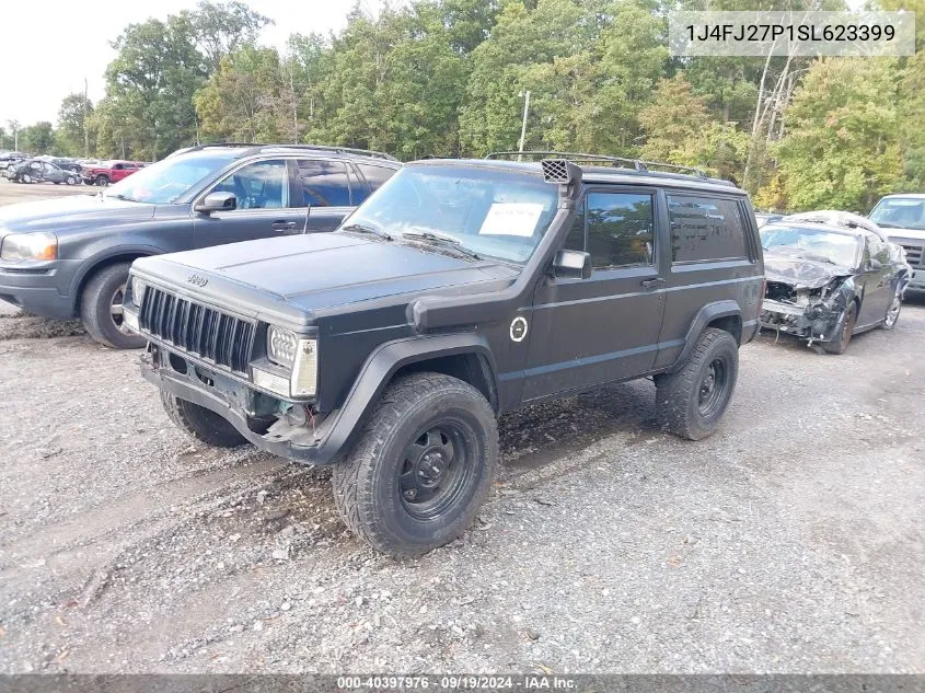 1995 Jeep Cherokee Se VIN: 1J4FJ27P1SL623399 Lot: 40397976