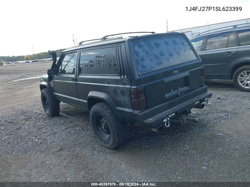 1995 Jeep Cherokee Se VIN: 1J4FJ27P1SL623399 Lot: 40397976