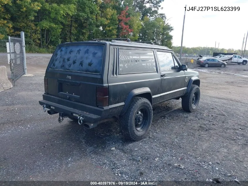 1995 Jeep Cherokee Se VIN: 1J4FJ27P1SL623399 Lot: 40397976