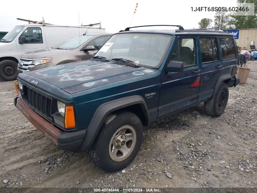 1995 Jeep Cherokee Sport VIN: 1J4FT68S0SL602466 Lot: 40745666